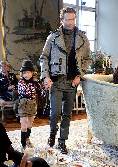 Potentielle Erben: Brad Kroenig und sein Sohn Hudson.