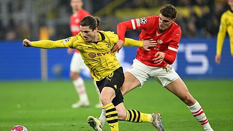 Borussia Dortmund und PSV Eindhoven lieferten sich eine umkämpfte Achtelfinal-Partie.