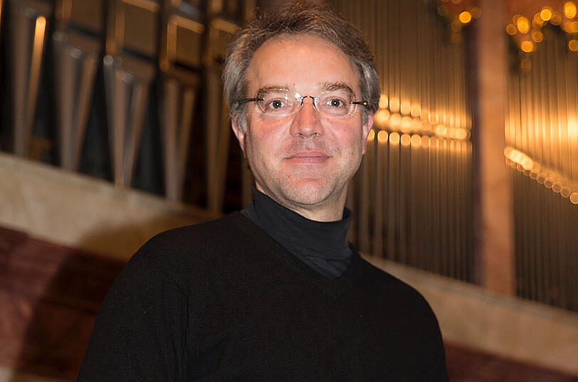 Kirchenmusikdirektor von Sankt Anna: Robert Scheingraber.