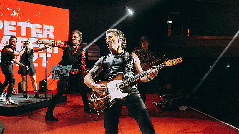 Peter Maffay bei der Generalprobe zu seinem Geburtstags-Konzert