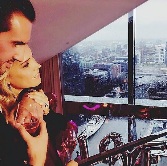April 2017: Mit diesem Foto machte Sylvie Meis die Beziehung mit Charbel Aouad publik