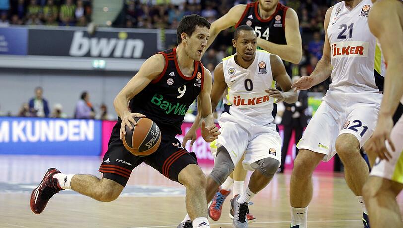 Bereits vergangene Saison Bayerns (links: Vasilije Micic) Gegner in der Euroleague: Topklub Fenerbahce Istanbul. Bereits vergangene Saison Bayerns (links: Vasilije Micic) Gegner in der Euroleague: Topklub Fenerbahce Istanbul.