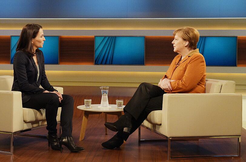 Angela Merkel verteidigte am Sonntagabend in der ARD-Talksendung "Anne Will" ihre viel kritisierte Europapolitik.