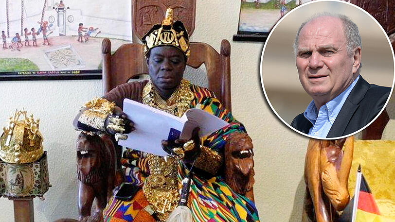Cephas Bansah hat beim Volk der Ewe das sagen, Uli Hoeneß wieder beim FC Bayern.
