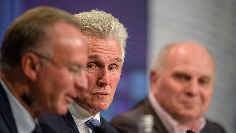 Karl-Heinz Rummenigge und Uli Hoeneß konnten Jupp Heynckes überzeugen. Karl-Heinz Rummenigge und Uli Hoeneß konnten Jupp Heynckes überzeugen.