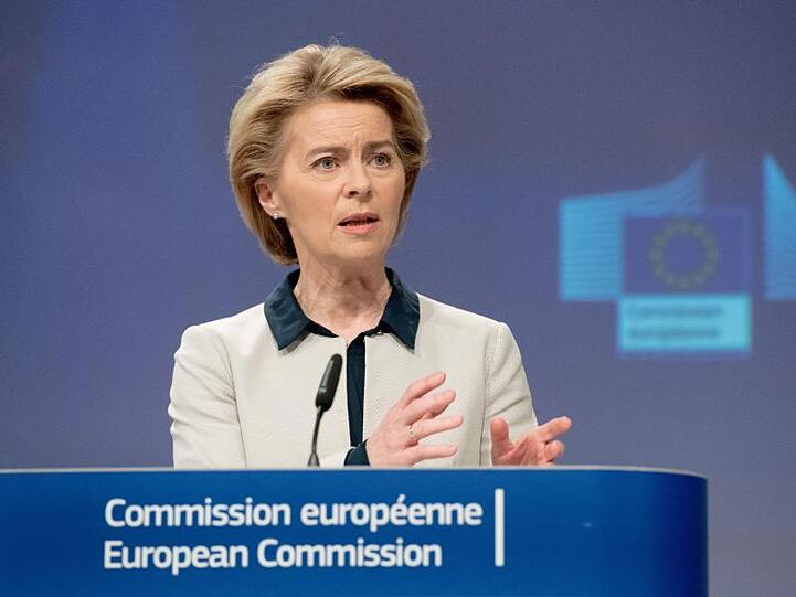 EU-Kommissionspräsidentin Ursula von der Leyen hat sich für einen europäischen "Marshall-Plan" nach historischem Vorbild ausgesprochen.