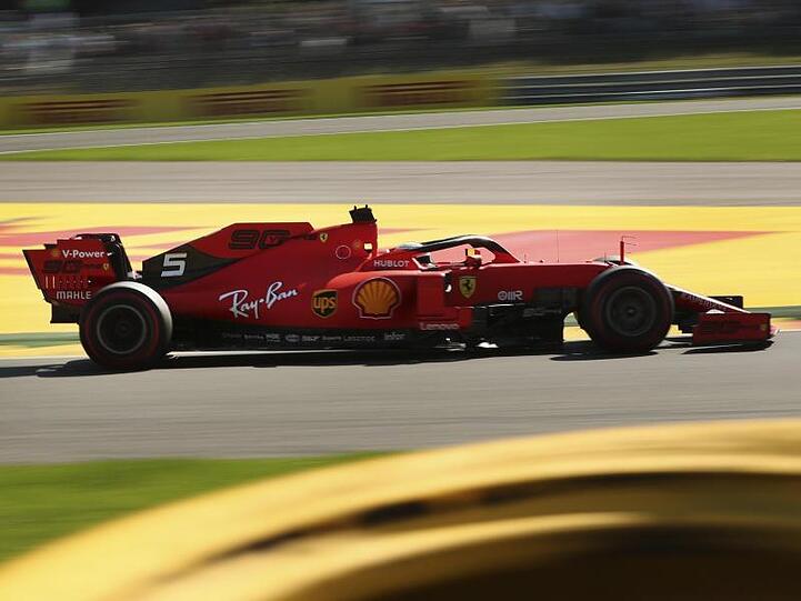 Fuhr im Spa-Training die zweitbeste Zeit hinter seinem Teamkollegen: Ferrari-Pilot Sebastian Vettel.