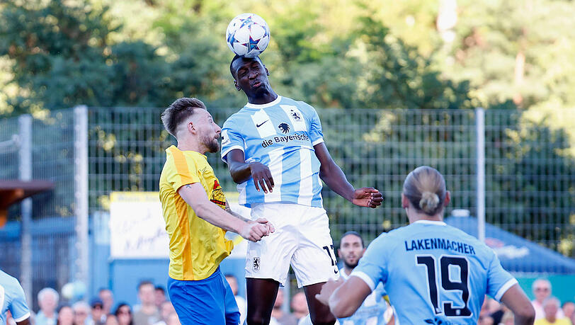 Tarsis Bonga war im Pokal viermal für den TSV 1860 erfolgreich.