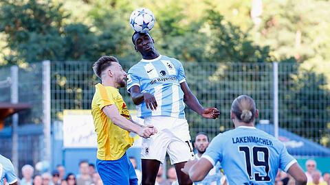 Tarsis Bonga war im Pokal viermal für den TSV 1860 erfolgreich.