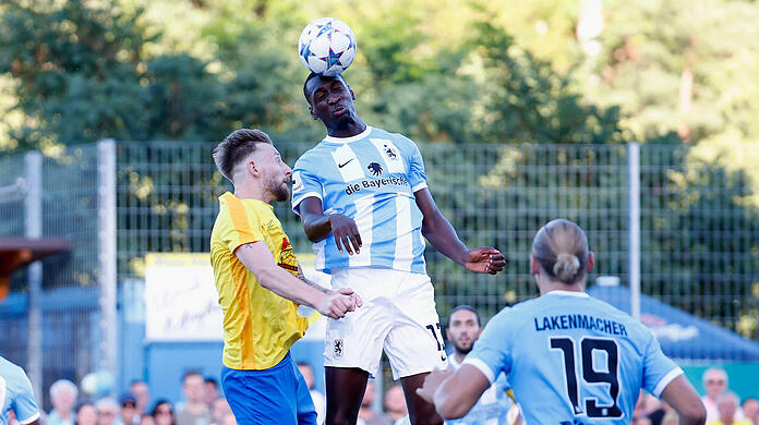 Tarsis Bonga war im Pokal viermal für den TSV 1860 erfolgreich.