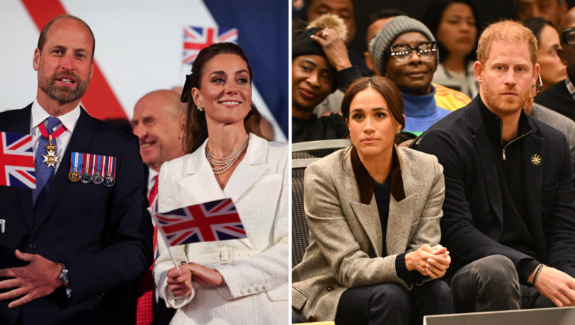 Prinz William und Prinzessin Kate wurden für ihre soziale Arbeit gelobt. Herzogin Meghan und Prinz Harry hingegen kassieren eine Klatsche.