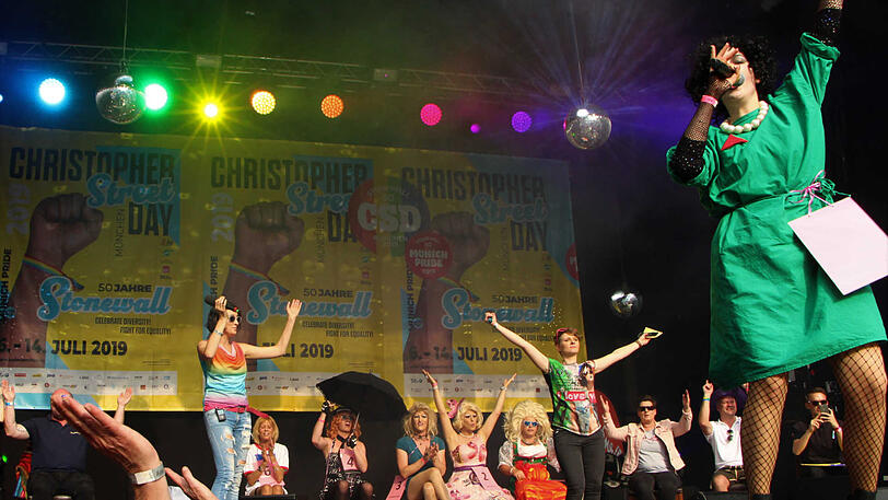 Weitere Bilder vom "Pumps Race"-Event am CSD.