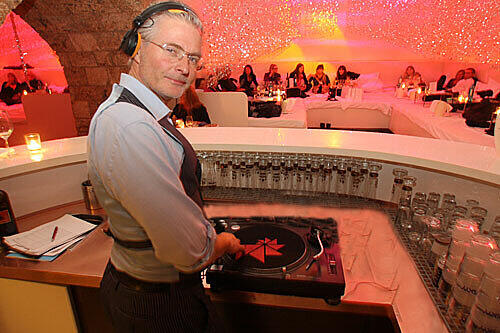 Das Ohr isst mit: DJ DocMuc bringt den Rhythmus ins Nektar-Menü.