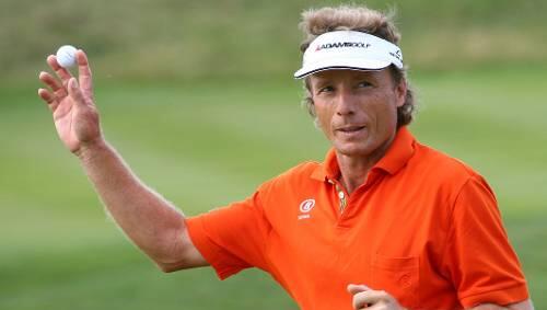 Kämpft für die deutsche Bewerbung: Bernhard Langer. Kämpft für die deutsche Bewerbung: Bernhard Langer.