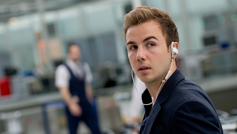 Abflug nach Turin? Bayern-Star Mario Götze. Abflug nach Turin? Bayern-Star Mario Götze.