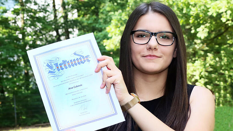 Ana Cukovic will weiterhin die Schulbank drücken. Ana Cukovic will weiterhin die Schulbank drücken.