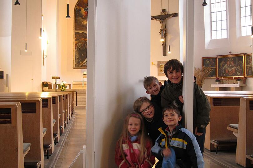 Die ganz besondere Tür in Christkönig.