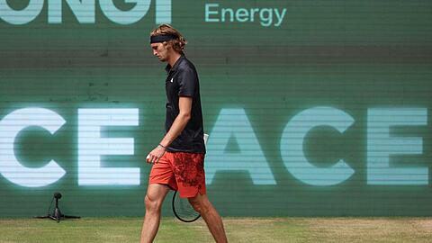 Verpasste in Halle das Finale: Alexander Zverev.