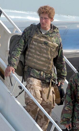 Prinz Harry als Soldat.