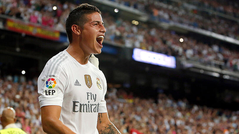 Erzielte das 1:0 für die Königlichen: James Rodriguez.