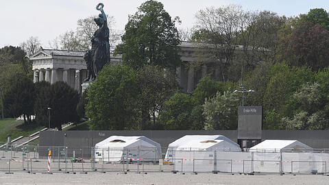 Auf der Theresienwiese wird ab Montag noch mehr getestet.