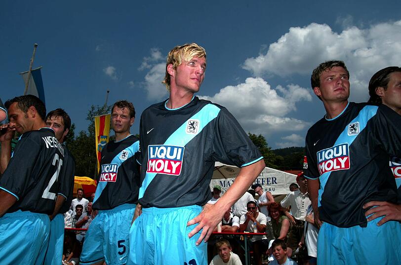 Benni Lauth mit schicker Frisur und Querstreifen im Jahre 2003.