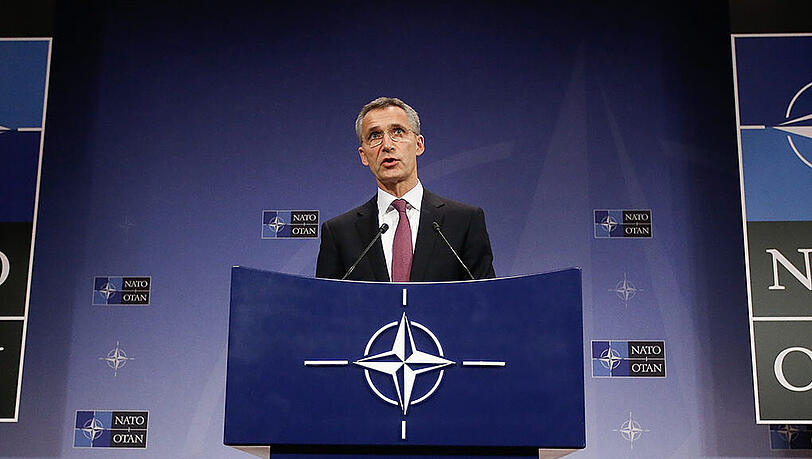 Nato-Generalsekretär Stoltenberg betont, dass die Nato nicht an einer Konfrontation mit Moskau interessiert sei. Nato-Generalsekretär Stoltenberg betont, dass die Nato nicht an einer Konfrontation mit Moskau interessiert sei.
