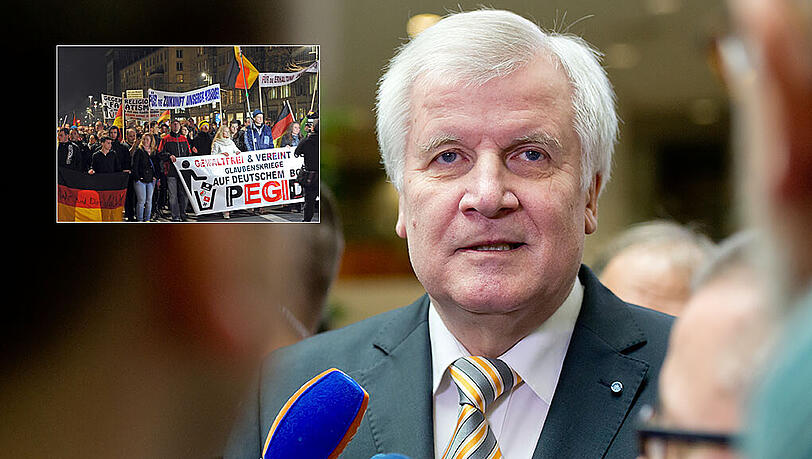 Ministerpräsident Horst Seehofer sagt, man dürfe nicht alle "Pegida"-Demonstranten in eine Schublade stecken und pauschal verurteilen. Ministerpräsident Horst Seehofer sagt, man dürfe nicht alle "Pegida"-Demonstranten in eine Schublade stecken und pauschal verurteilen.