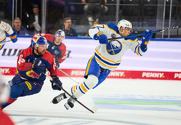 Bei der Eröffnung des SAP Garden im September 2024 brachten die Buffalo Sabres einen Hauch von NHL nach München. Bei der Eröffnung des SAP Garden im September 2024 brachten die Buffalo Sabres einen Hauch von NHL nach München.