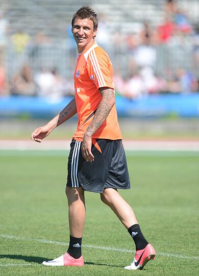 Gute Stimmung am Gardasee: Neue Bilder aus dem Trainingslager des FC Bayern.