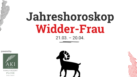 Das Jahreshoroskop 2025 für die Widder-Frau.
