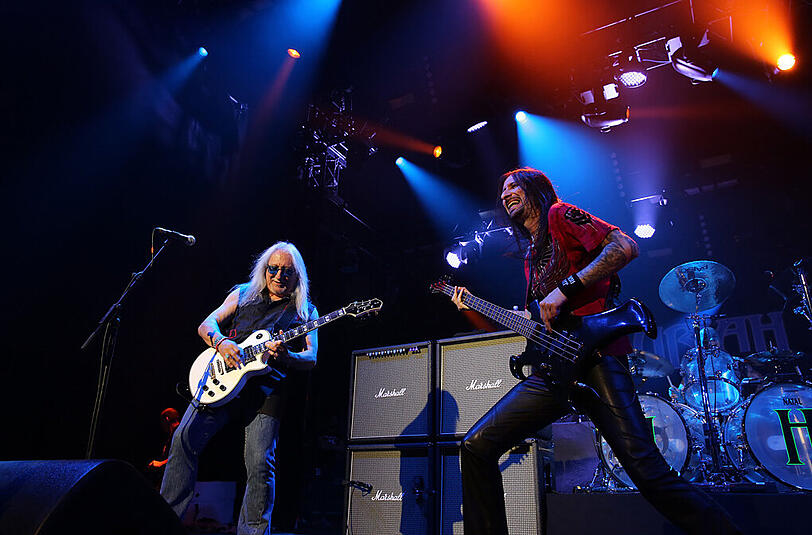 Uriah Heep am Montagabend in der Tollwood-Musik-Arena: die Bilder