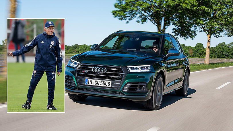 Jupp Heynckes: SQ5 (Mythosschwarz Metallic).