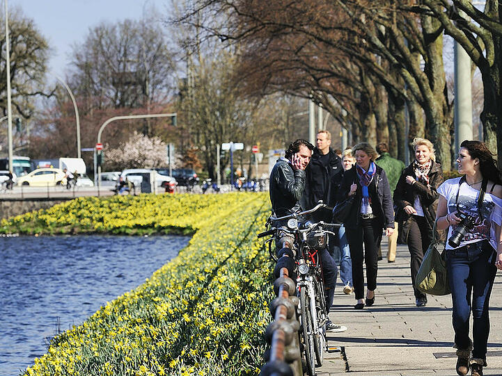 Raus an die frische Luft - schließlich zwingt uns der Frühling dazu