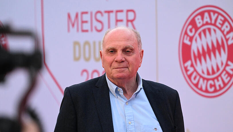 Schlagfertig wie immer: Klub-Patron Uli Hoeneß.