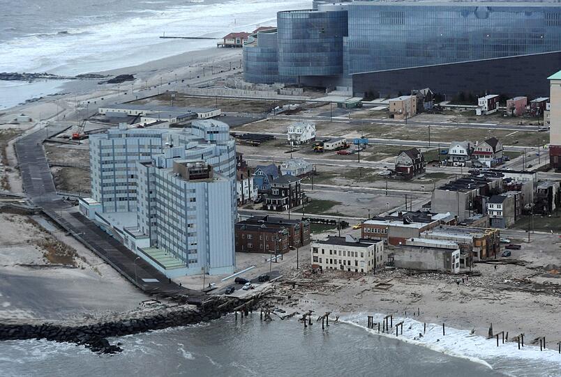 Aufräumen nach "Sandy": Die Bilder der Zerstörung aus den USA