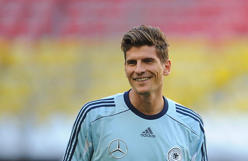 Mario Gomez ist zurück beim DFB-Team und steht direkt in der Startelf gegen Argentinien.