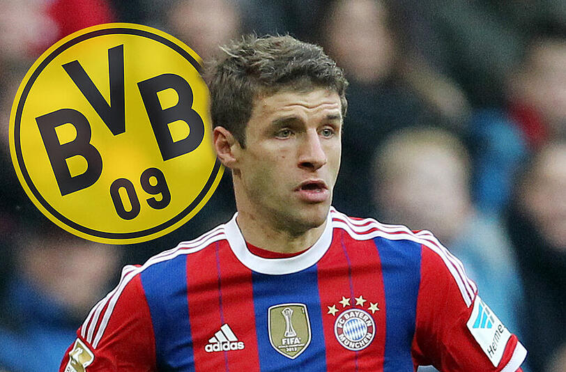 Bayernspieler Thomas Müller sorgt sich um den kriselnden BVB.