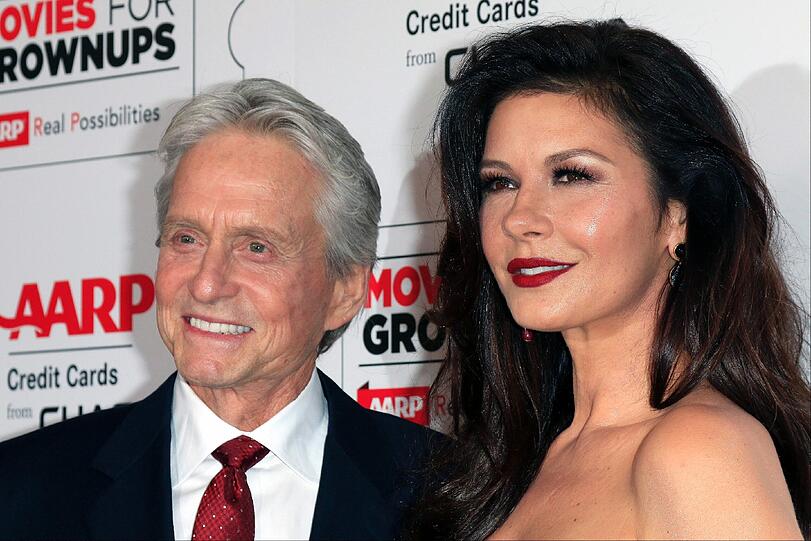 Michael Douglas und seine Frau Catherine Zeta-Jones