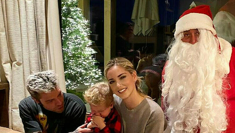 Die Sache mit dem Weihnachtsmann hatte sich Chiara Ferragni sicher anders vorgestellt Die Sache mit dem Weihnachtsmann hatte sich Chiara Ferragni sicher anders vorgestellt