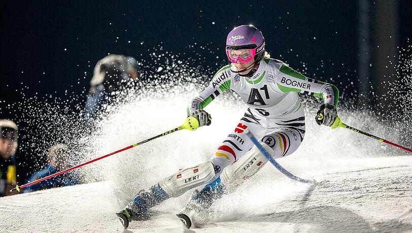 Am Ende kam Maria Höfl-Riesch beim Slalom in Flachau auf Rang vier.