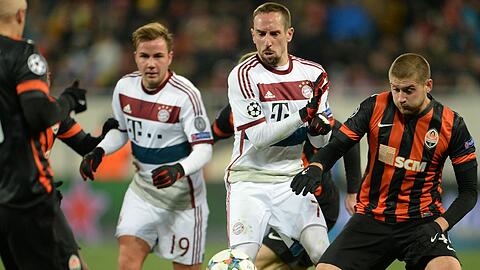 Umkämpftes Duell: Schachtjor Donezk gegen den FC Bayern endet 0:0