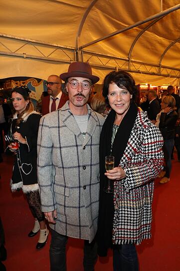 John Friedmann und Janina Hartwig