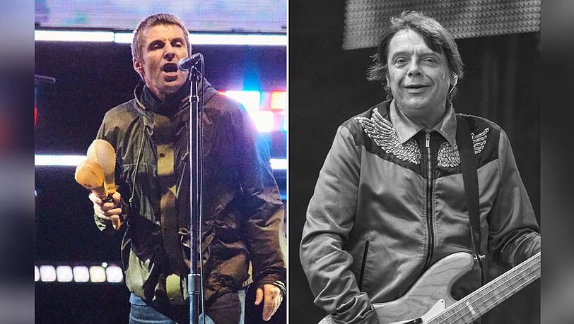 Liam Gallagher widmete dem verstorbenen Musiker Gary Mounfield bei einem Konzert einige Worte. Liam Gallagher widmete dem verstorbenen Musiker Gary Mounfield bei einem Konzert einige Worte.