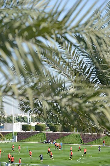 Tag 2 im Trainingslager des FC Bayern in Doha.