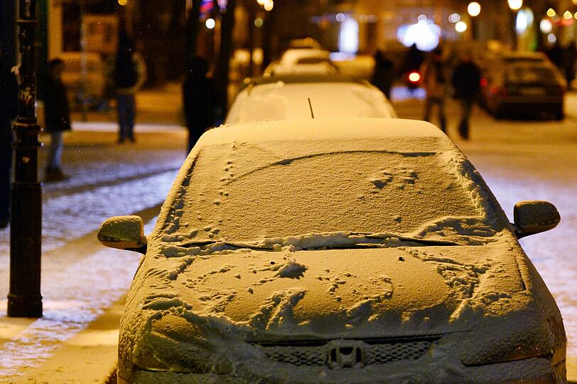Verschneites Berlin.