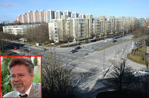 Hat den Überblick bei der Verkehrsplanung in seinem Viertel: Kurt Damaschke