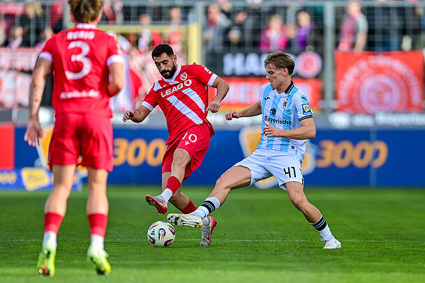 Zeigte einen guten Auftritt gegen Energie Cottbus: Clemens Lippmann. Zeigte einen guten Auftritt gegen Energie Cottbus: Clemens Lippmann.