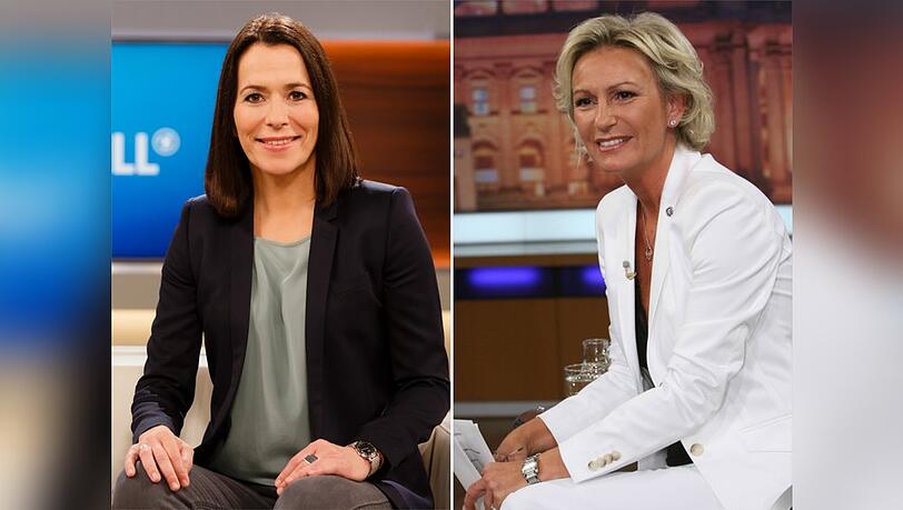Das Erste sucht nach einer Nachfolge für Anne Will (l.) und Sabine Christiansen (r.).