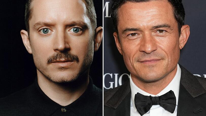 Elijah Wood (l.) und Orlando Bloom werden Teil der Netflix-Serie "The Gentlemen". Elijah Wood (l.) und Orlando Bloom werden Teil der Netflix-Serie "The Gentlemen".